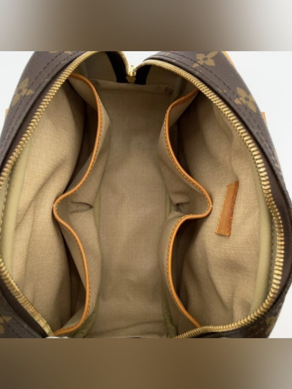 NOT FOR SALE! Louis Vuitton Monogram Trouville M42228 Handbag W/DB Cards - Picture 7 of 14